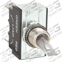HUBBELL WIRING DEVICE-KELLEMS Marine Toggle Switch: 2 Position, 4 Connections, SPST, MARINE Series (MPN M11LRGSP). Key specifications — Switch Function Configuration: On/Off; Brand: HUBBELL WIRING DEVICE-KELLEMS; Series: MARINE.