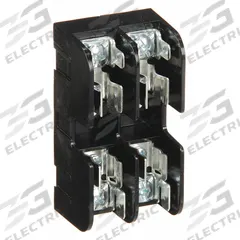 MERSEN Fuse Block: Open Block Design, 2 Pole, 600 V AC, Pressure Plate, Non-Indicating (MPN 30322). Key specifications — Brand: MERSEN.