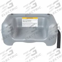 KOALA KARE PRODUCTS Booster Seat: Gray, 7 7/8 in Overall Ht, 15 1/2 in Overall Wd, 12 1/4 in Dp (MPN KB855-01S). Key specifications — Manufacturer Part Number: KB855-01S; Color: Gray; Product Type: Booster Seat; Brand: KOALA KARE PRODUCTS.