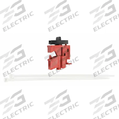 BRADY Circuit Breaker Lockout Rail: Clamp-On, For 120/277V AC Volt - Clamp-On Circuit Breaker Lockouts