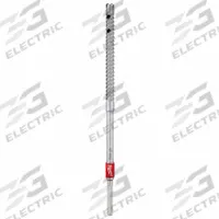 MILWAUKEE Rebar Cutter Drill Bit: 1/2 in Drill Bit Size, 10 in Max Drilling Dp, 12 in Overall Lg (MPN 48-20-6774). Key specifications — attr277145: MILWAUKEE.