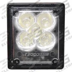 CODE 3 Vehicle Work Light: 28.8 W Watt, SAE Class 1, LED, Permanent, 12V DC, 3 in Overall Lg, IP67 (MPN LTD901). Key specifications — Brand: CODE 3; Installation Type: Permanent; Operating Voltage: 12V DC; Light Class Rating: SAE Class 1.