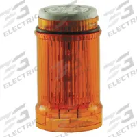 EATON Tower Light Module: Strobe, 24V AC/24V DC, Amber, 43 mm Overall Dia, 2 1/4 in Overall Ht, SL4 (MPN SL4-FL24-A-M). Key specifications — Brand: EATON; Compatible with Series: SL4; Lens Color: Amber; Operating Voltage: 24V AC; Manufacturer Part Number: SL4-FL24-A-M.