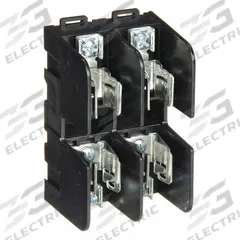 MERSEN Fuse Block: Open Block Design, 2 Pole, 600 V AC, Pressure Plate, Non-Indicating (MPN 60327SJ). Key specifications — Brand: MERSEN.
