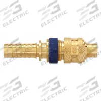 DIXON VALVE & COUPLING Quick Connect Hose Coupling: 1/2 in Body Size, 3/4 in Hose Fitting Size (MPN N4S6-B-LS). Key specifications — Coupling Locking Type: Sleeve; Brand: DIXON VALVE & COUPLING.