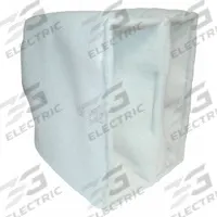 GRAINGER Cube Air Filter: 24 in x 24 in x 15 in, 2 Pockets, Synthetic, Blue/White, MERV 8 (MPN 2GFD6). Key specifications — Performance Rating: MERV 8; Brand: GRAINGER; Media Color: White; Frame or Header Material: Galvanized Steel; Media Material: Synthetic; Surface Tackifier: Yes.