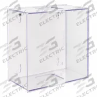 Lab Wypall Dispenser: 5 1/8 in Overall Wd, 9 7/8 in Overall Ht, 9 3/4 in Overall Lg, PETG, Clear (MPN WYPL34790-M). Key specifications — Material: PETG; Mounting Location: Wall; Color: Clear; Product Type: Wypall Dispenser; Total Holding Capacity: Wypall x60 #34790 Box of Wipes; Brand: POLTEX.