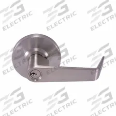 DESIGN HARDWARE Exit Device Trim: 48 in Max Door Wd, Chrome (MPN DH-KIL-STOREROOM-26D). Key specifications — Ligature Resistance: Not Ligature-Resistant; Brand: DESIGN HARDWARE; Outside Trim Type: Lever; Exit Device Style: Lever; ADA Compliant: No.