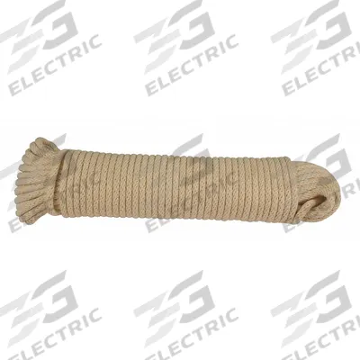 APPROVED VENDOR General Purpose Utility Rope: Braid, 5/32 in Dia, 150 lb Working Load Limit - Natural-Fiber Utility Rope