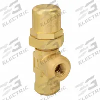 PARKER Pressure Control Valve: 4 gpm, 2,600 psi Max Set, Brass, 1/4 in NPT (MPN 632B-12-1/4-2). Key specifications — Brand: PARKER.