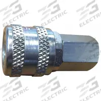 HANSEN Hydraulic Quick Connect Hose Coupling: 1/4 in Coupling Size, Steel, 68.14 lpm Max. Flow Rate (MPN 210). Key specifications — Body Material: Steel; Thread Size: 1/4"-18; Brand: HANSEN.