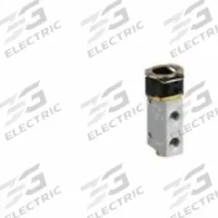 AVENTICS Manual Air Control Valve: AP, Panel, Three-Way / Two-Position, Aluminum, Normally Closed (MPN R450055452). Key specifications — attr1078735: Aluminum; attr1078776: Poppet; attr1078772: Normally Closed; attr1078762: Manual Air Control Valve.