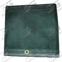 MAURITZON Tarp: 19.5 ft Lg, 9.5 ft Wd, Std Duty, 5 mil, Vinyl, Green, 10 oz/sq yd, PVC Coated (MPN MBT-12-03-1020). Key specifications — Color: Green; Brand: MAURITZON; Fabric Coating: PVC Coated.