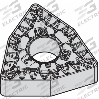 WIDIA Turning Insert: WNMG432UR - Trigon (W) Indexable Turning Inserts