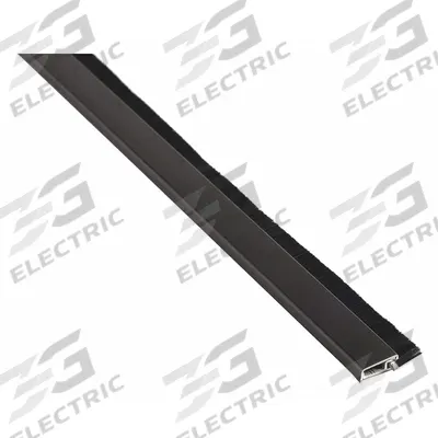 NATIONAL GUARD Door Weatherstripping: Brush, Screw-In Mounting, Nylon, 7 ft Overall Lg - Adjustable Concealed Screw-Mount Door Perimeter Seals
