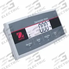 OHAUS Scale Indicator: DFD25, 3 5/8 in Overall Ht, 8 1/8 in Overall Lg, 4 in Overall Wd, NTEP (MPN i-DT25P). Key specifications — attr1360126: OHAUS; attr1360104: oz; attr1360123: Yes; attr1360124: Battery/Electric; attr1360105: NTEP; attr1360119: DFD25.