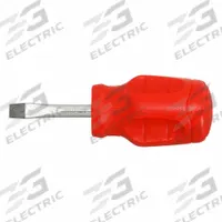 PROTO Screwdrivers: 1/4 in Tip Size, Stubby Lg, 3 1/2 in Overall Lg, 1 1/2 in Shank Lg, Not ESD Safe (MPN JK14112RF). Key specifications — attr1205183: 1/4 in; attr1205189: PROTO.