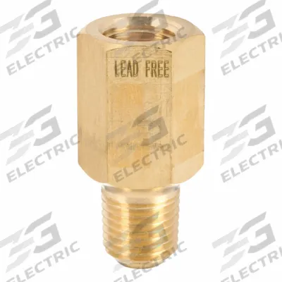 WINTERS Pressure Gauge Snubber: Lead Free Brass, Filter, Lead Free Brass NPT - Lead-Free Brass Filter-Type Snubbers for Drinking Water