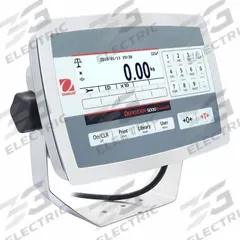 OHAUS Scale Indicator: WQ/WT, 8 11/16 in Overall Ht, 10 5/8 in Overall Lg, 3 in Overall Wd, NTEP (MPN TD52XW AM). Key specifications — attr1360126: OHAUS; attr1360104: kg; attr1360123: Yes; attr1360124: Battery/Electric; attr1360105: NTEP; attr1360119: WQ/WT.