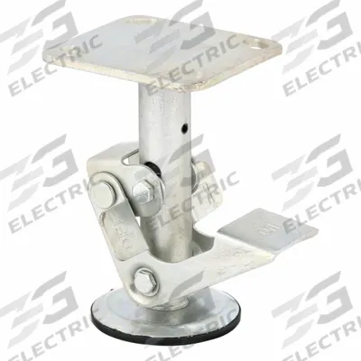 APPROVED VENDOR Floor Lock: For 6 in Wheel Dia, 6 7/8 in Floor Lock Retracted Ht - General Purpose Floor Locks