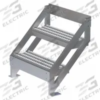 TRI-ARC Configurable Platform Ladder: 2.3 ft Overall Ht, 29 in Overall Wd, 19 in Overall Dp (MPN MPASSW3). Key specifications — attr1050485: TRI-ARC; attr1050499: Handrails Not Included; attr1050502: Aluminum; attr1050487: Gray.