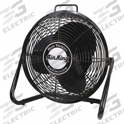 AIR KING Freestanding Fan: 12 in Blade Dia, Non-Oscillating, 3 Speeds, 16 1/2 in Ht - Office Floor Fans
