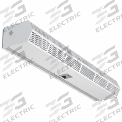 BERNER Heated 9"H 73"W 14"D Galv St Air Curtain: Heated Air, Low Profile, For 6 ft Opening - Heated Air Curtains