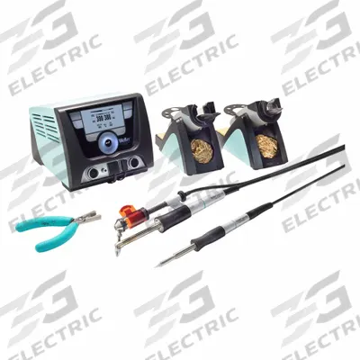 WELLER Soldering Rework Station: 2 Channel, 200 W - Combination Soldering & Desoldering Stations
