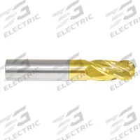 APPROVED VENDOR Ball End Mill: Carbide, TiN Coated, 4 Flute, 1/2" Mill Dia, 1-1/2" LOC, 4" OAL (MPN 226-001057)