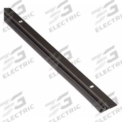 NATIONAL GUARD Door Weatherstripping: Bulb Insert, 8 ft Lg, 1 1/4 in Wd, 1 1/16 in Ht (MPN 160SDKB-96). Key specifications — Insert Material: Silicone; Flange Material: Aluminum; Brand: NATIONAL GUARD.
