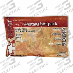 FIRST VOICE Hot Pack: 9 in Temp Pack Lg, 5 in Temp Pack Wd, TS-4516, 18 PK. Key specifications — Product Type: Heat Pack; Reusable: Disposable; Temperature Pack Color: White; Temperature Pack Material: Plastic; Brand: FIRST VOICE; Manufacturer Part Number: TS-4516; Unitized: Bulk; Latex Content: Latex Free.