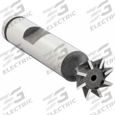 KEO Dovetail Cutter: Cobalt, 60°, 3/8" Cut Dia, 3/16" Cut Wd, 8 Tooth (MPN 929-000-081) - Cobalt Dovetail Milling Cutters