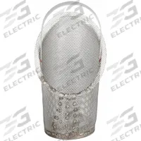 MUELLER STEAM SPECIALTY Strainer Screen: 0.062 in Screen Size, 11.1875 in Lg, Silver (MPN 4 155M replacement screen). Key specifications — Brand: MUELLER STEAM SPECIALTY; Compatible Product Type: 4 in Series Strainers; Screen Material: 304 Stainless Steel.