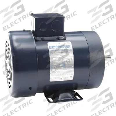 MARATHON MOTORS General Purpose Motor: Rigid Base Mount, Totally Enclosed Fan Cooled, 1 hp - Rigid Base 3-Phase General Purpose AC Motors