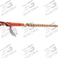BRISKHEAT Heating Tape: 49°C Op Temp - Max, 20 ft Overall Lg, 1/2 in Overall Wd, 1/8 in Thick (MPN RKP1B0240). Key specifications — Requires Controller: Controller Not Required; Brand: BRISKHEAT; Compatible Material: Metal; Features: Power Cord with NEMA 1-15 Plug; Heating Device Outer Material: Silicone Rubber; Includes Controller: Yes; Includes Grounded Wire: Ungrounded; Backing Type: No Backing.