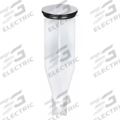 AMERICAN STANDARD Drain Stopper: 1 1/4 in Overall Dia, Plastic, Polished Chrome, Silver, Trip Lever (MPN 066116-0020A). Key specifications — Material: Plastic; Color: Silver; Brand: AMERICAN STANDARD; Application: Sink.