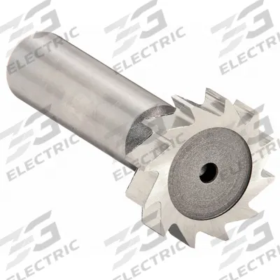 KEO Standard Keyseat Cutter: High Speed Steel, Straight Tooth, 7/8" Dia, 5/32" Thick - High-Speed Steel Keyseat Milling Cutters