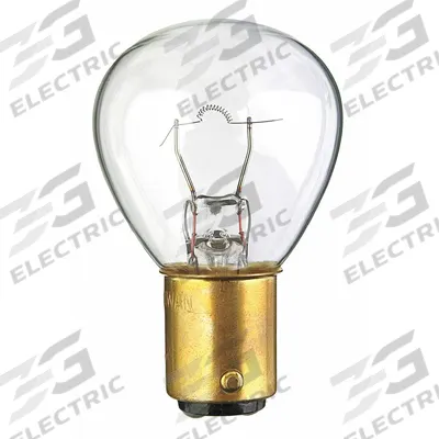 APPROVED VENDOR Incandescent Bulb: Incandescent, Double Contact Bayonet (BA15d) - BA15d Double-Contact Bayonet Base Lamps