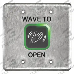 BEA Wave to Open Touchplate: 4 1/2 in Ht, 4 1/2 in Wd (MPN 10MS41-D). Key specifications — Product Type: Wave to Open Touchplate; Brand: BEA.