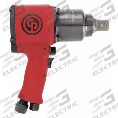 CHICAGO PNEUMATIC Air Impact Wrench: Compact, 1 in Drive, Pistol-Grip, Square - Compact Pistol-Grip Impact Wrenches