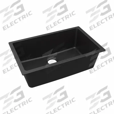 ELKAY Sink: 29 1/2 in Overall Lg, 18 3/4 in Overall Wd, 9 1/2 in Bowl Dp, 27 in Bowl Lg - One-Bowl Counter-Mounted Kitchen & Bar Sinks without Faucets