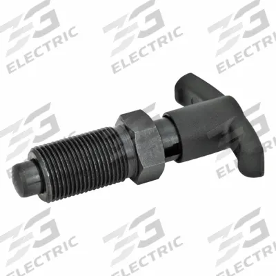 JW WINCO Indexing Plungers with T-Handle: Locking, Steel Body & Plunger, M12x1.5 - Locking T-Handle Indexing Plungers