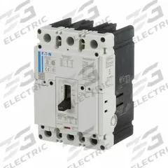 EATON Molded Case Circuit Breaker: 100 A Amps, 65kA at 480V AC, Fixed, ABC, Load Side Lug, Std (MPN PDG23M0100TFFL). Key specifications — Series: PD Series; Max. AIR Rating: 65kA at 480V AC; Instantaneous Trip: Fixed; Phase Connection: ABC; Terminal Connection: Load Side Lug; Frame Size: 2.