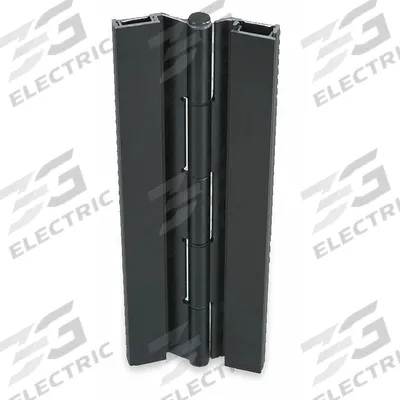 MARKAR Piano Hinge: Aluminum, 7 ft Leaf Ht, 1 5/8 in Leaf Wd - Full Surface-Mount Piano Hinges