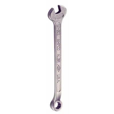 AMPCO Combination Wrench: Aluminum Bronze Nickel, Natural, 1 3/4 in Head Size - SAE Nonsparking 12-Point Combination Wrenches