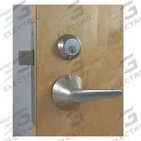 SECURITECH Door Lockset: Classroom Security Lever Locksets, Stainless Steel, ADA Compliant, SFIC (MPN LSL-M61-DB4-630-RHR). Key specifications — attr1024149: Ligature-Resistant; attr1011488: SECURITECH; attr1011524: No Message; attr1011506: LSL Lever; attr1011485: Yes; attr1059461: Satin Stainless Steel : Stainless Steel.