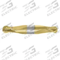 APPROVED VENDOR Ball End Mill: Carbide, TiN Coated, Double End, 2 Flute, 3/8" Mill Dia, 9/16" LOC (MPN 240-001101)