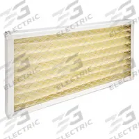 GRAINGER Pleated Air Filter: 12 in x 24 in x 2 in, MERV 8, High Temp (MPN 5M326). Key specifications — Media Material: Synthetic; Brand: GRAINGER; Frame or Header Material: Galvanized Steel.