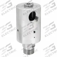 DUFF-NORTON Rotary Union: Straight, Plain Stainless Steel, 1 Passages, Carbon Graphite Seal, Plain (MPN 750115C). Key specifications — Maximum Speed: 1000 rpm; Brand: DUFF-NORTON; Seal Material: Carbon Graphite; Rotating Shaft Thread Size: 1-1/4 ".