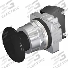 SIEMENS Mushroom Head Push Button: Non-Illuminated, Mushroom Head Profile, Non-Metallic, 30 mm (MPN 52PM9W1A). Key specifications — Brand: SIEMENS; Action: Momentary; Series: Class 52; Terminal Connection: Pressure Plate; Push Button Material Type: Non-Metallic.